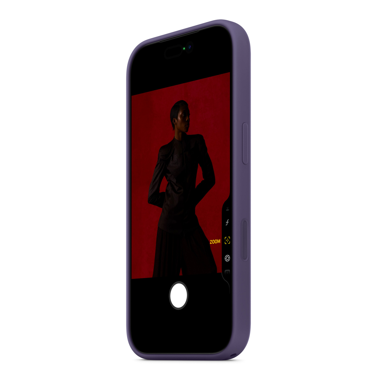 Siliconenhoesje met MagSafe Apple iPhone 17 Pro Max - Purple Fog - Afbeelding 2