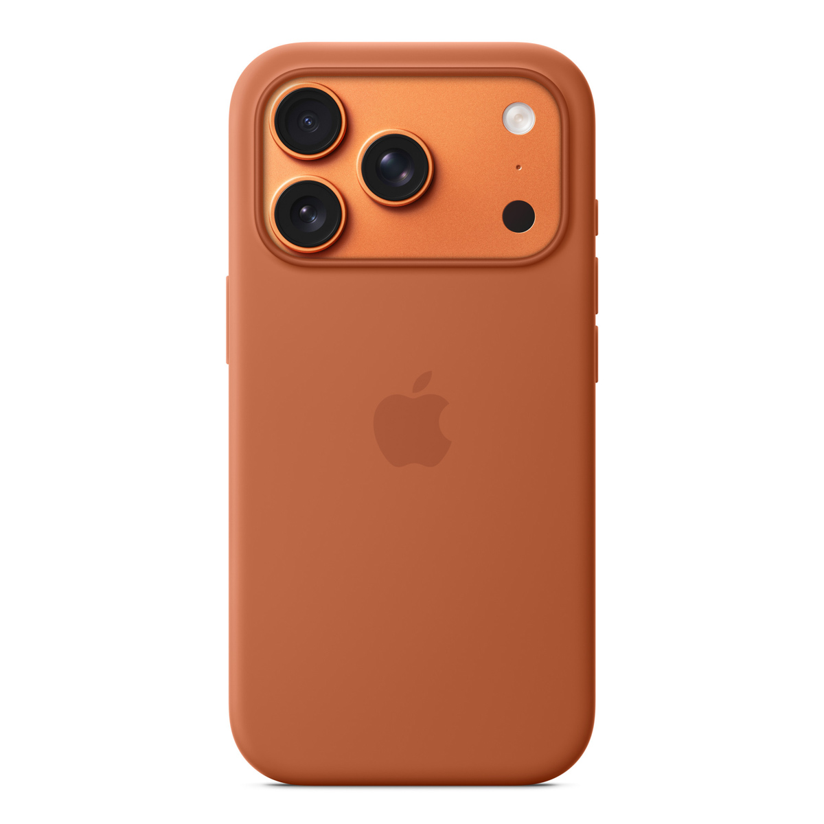 Siliconenhoesje met MagSafe Apple iPhone 17 Pro Max – Terracotta