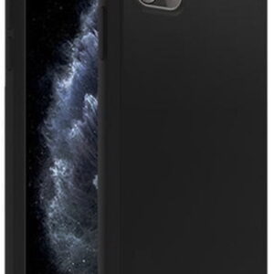 iPhone 12/12 Pro hoesje Zwart shockproof Hard/zacht Silicone