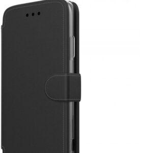 BookCase NovaNL Geschikt voor iPhone XR met pasjes houder - zwart