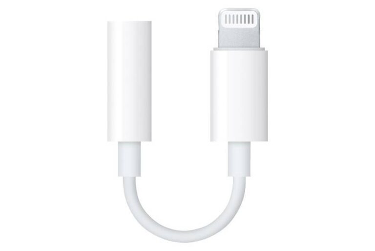 Apple Lightning naar 3,5 mm Jack audio aansluiting adapter