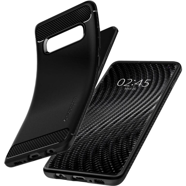Spigen Rugged Armor Backcover Samsung Galaxy S10 - Afbeelding 4