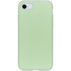 Accezz Liquid Silicone Backcover Apple iPhone SE (2022 / 2020) / 8 / 7 - Groen