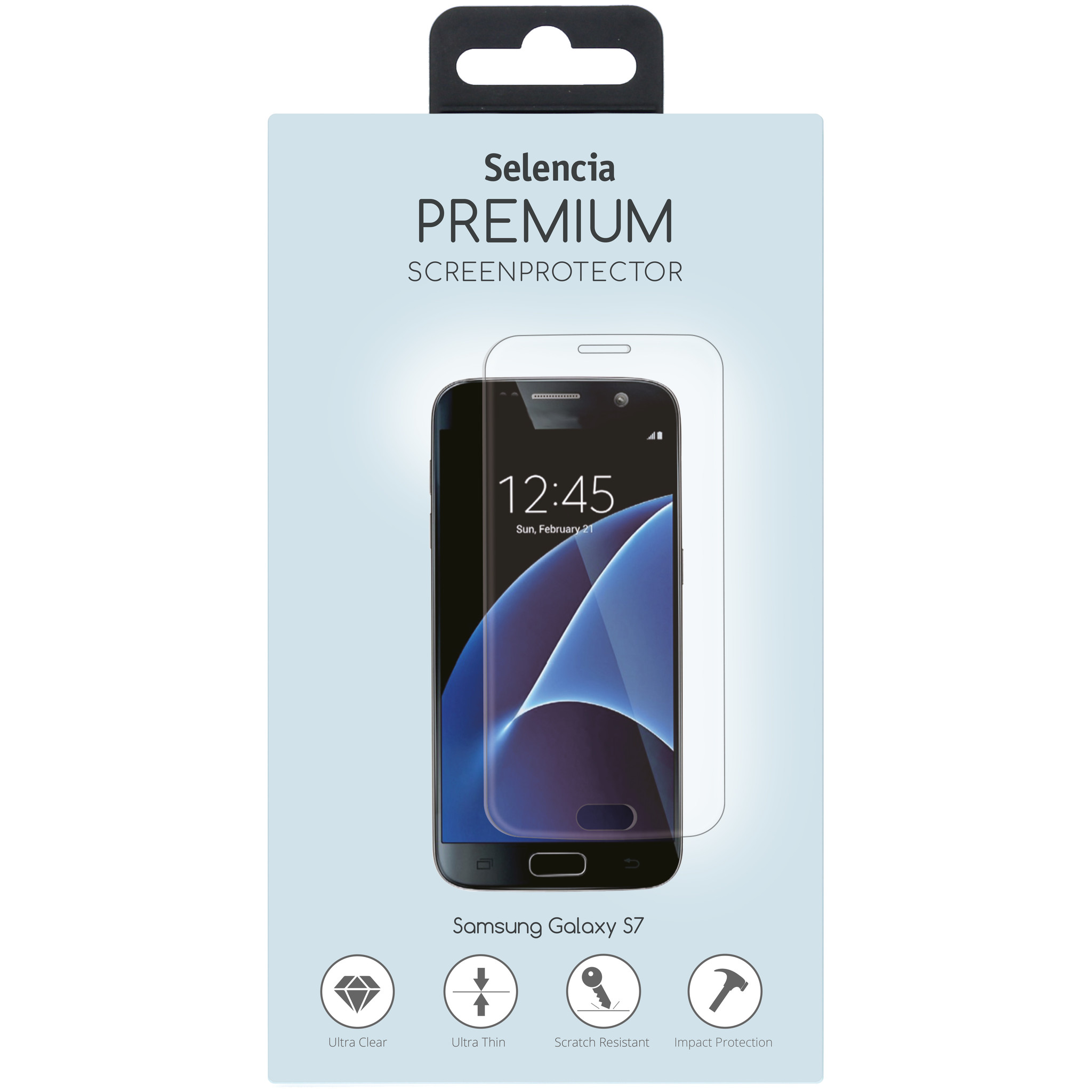 Selencia Gehard Glas Premium Screenprotector Samsung Galaxy S7