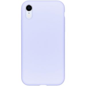 Accezz Liquid Silicone Backcover Apple iPhone Xr - Paars