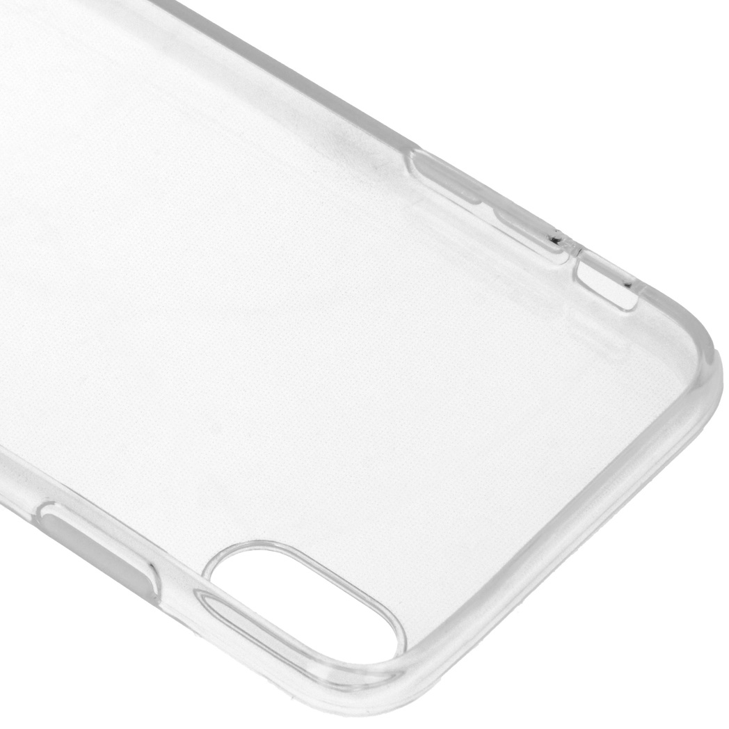 Accezz Clear Backcover Apple iPhone Xs Max - Transparant - Afbeelding 5