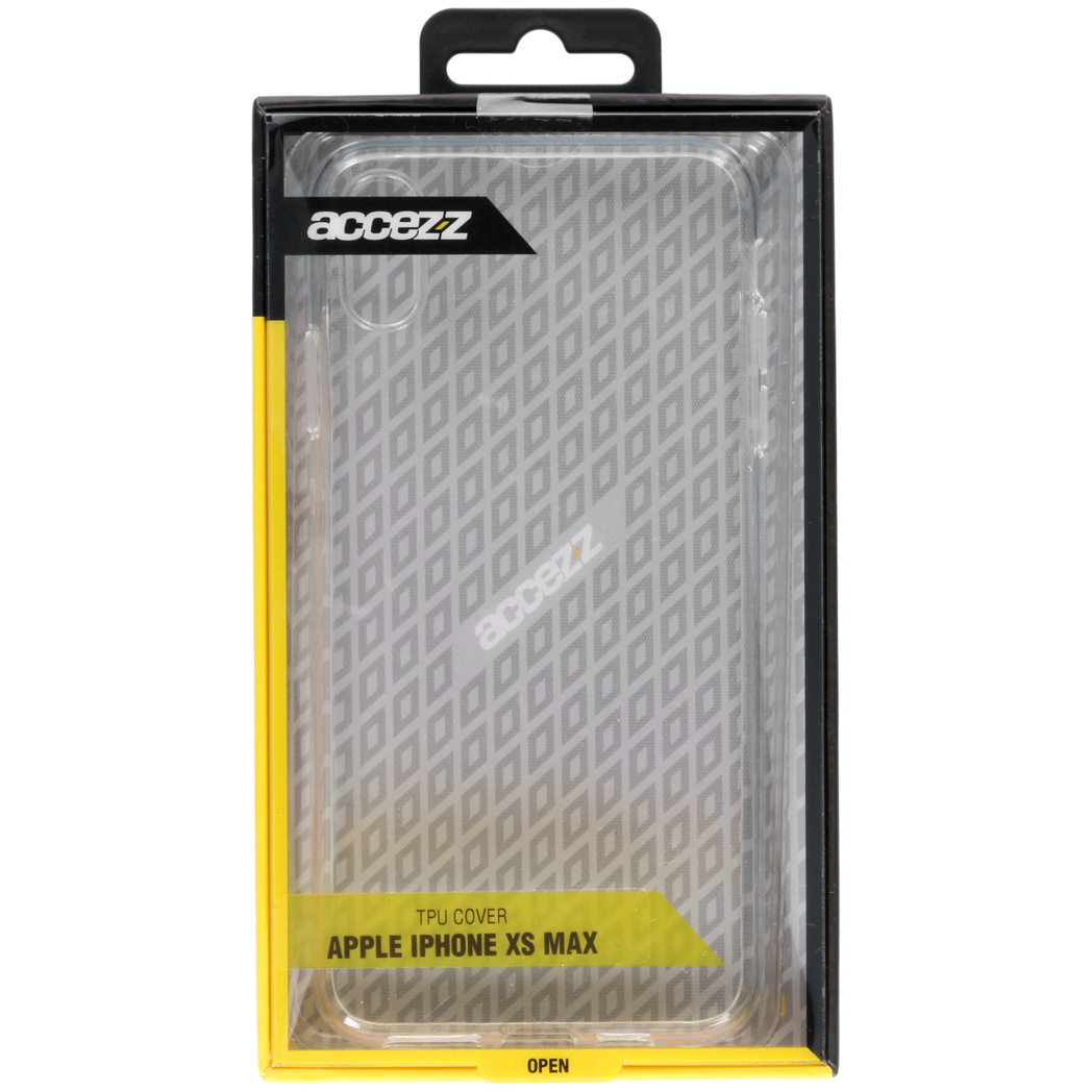 Accezz Clear Backcover Apple iPhone Xs Max - Transparant - Afbeelding 6
