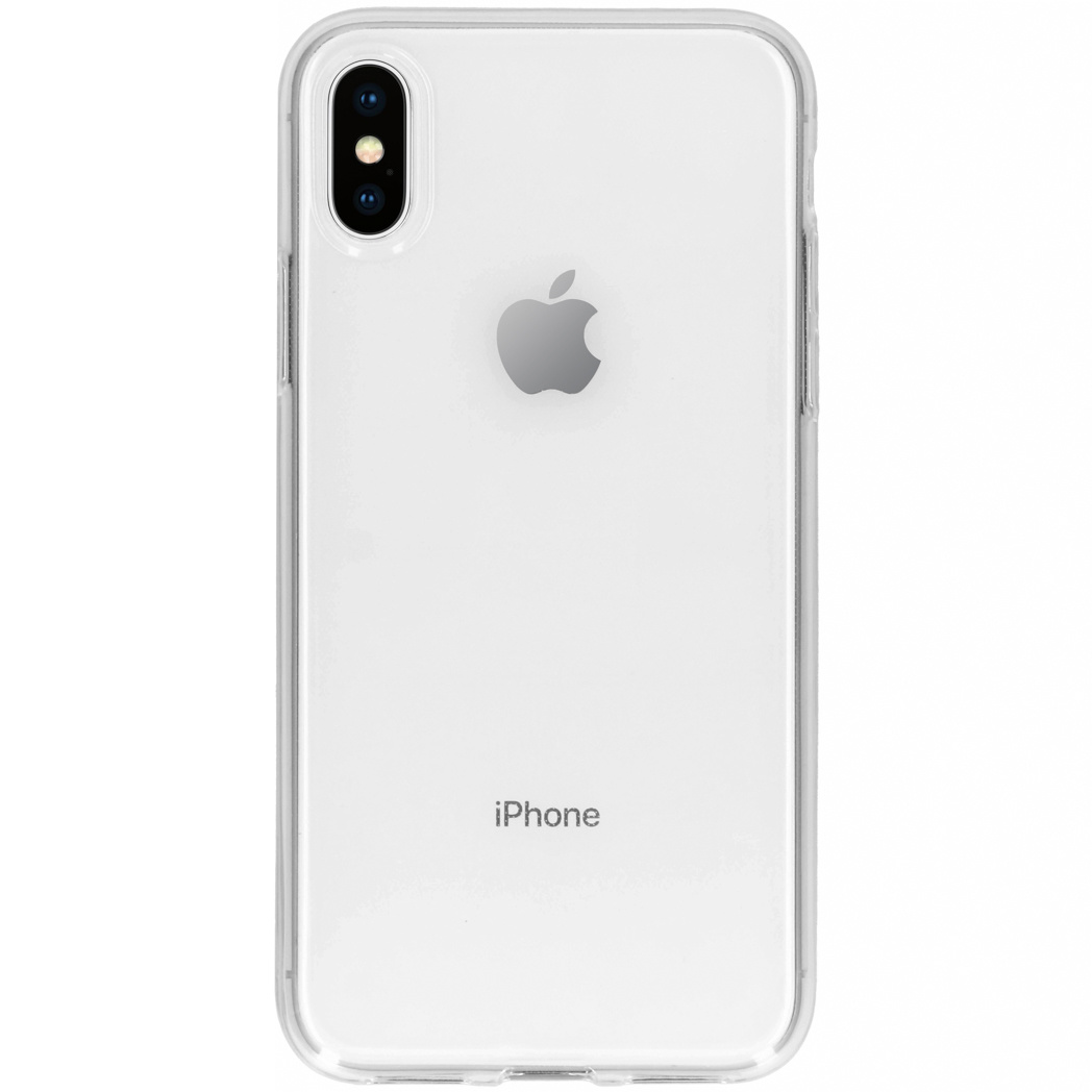 Accezz Clear Backcover Apple iPhone Xs / X – Transparant