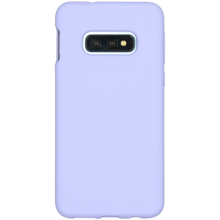 Accezz Liquid Silicone Backcover Samsung Galaxy S10e - Paars