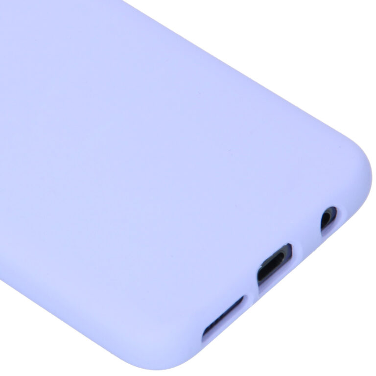 Accezz Liquid Silicone Backcover Samsung Galaxy S10e - Paars - Afbeelding 4