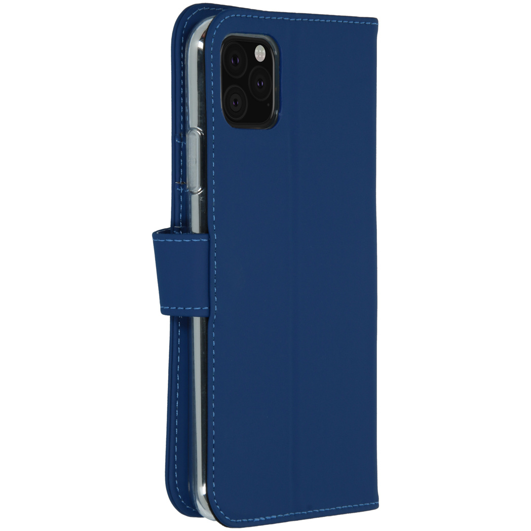 Accezz Wallet Softcase Bookcase Apple iPhone 11 Pro Max - Blauw - Afbeelding 2