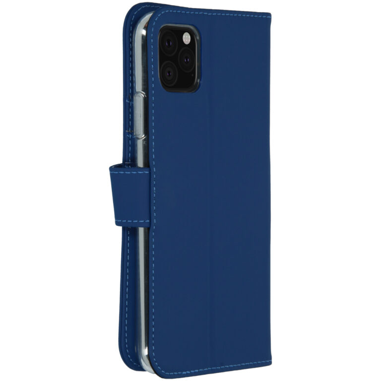 Accezz Wallet Softcase Bookcase Apple iPhone 11 Pro Max - Blauw - Afbeelding 2