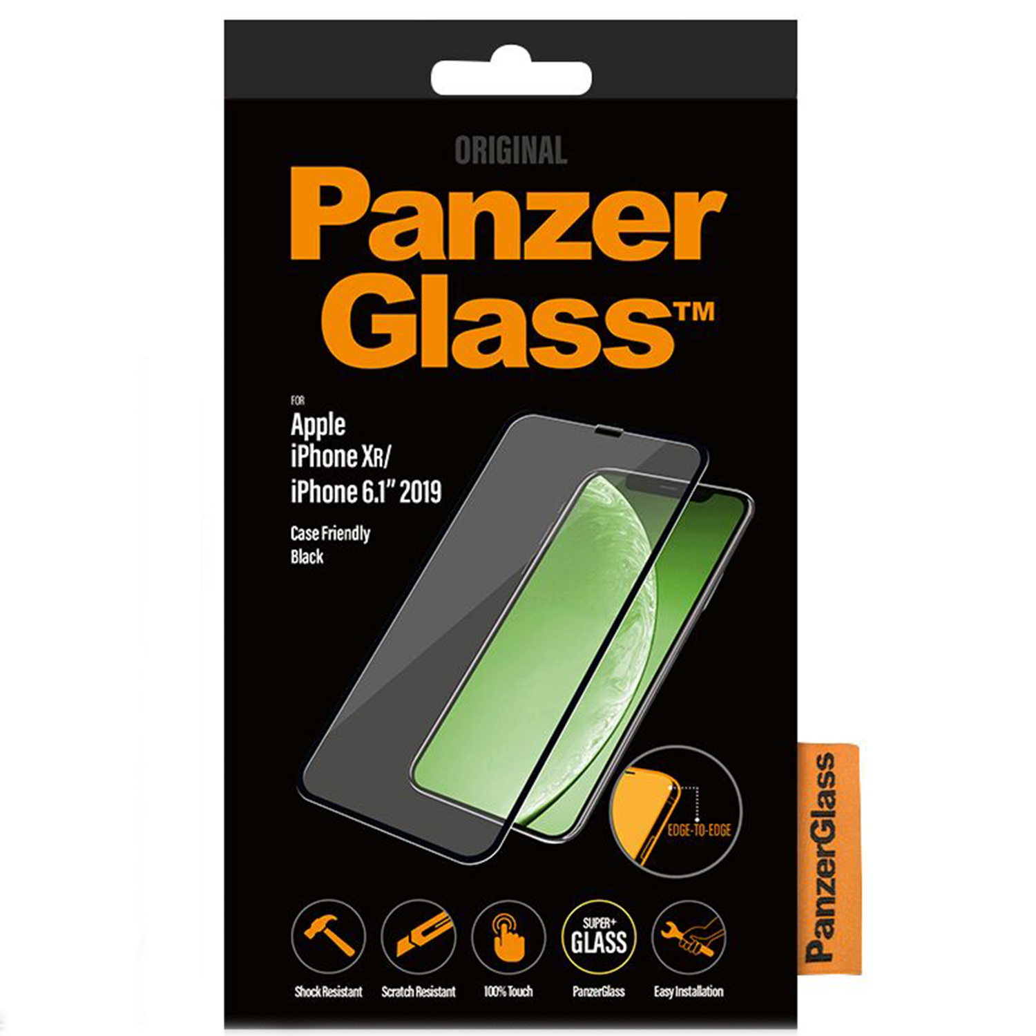 PanzerGlass Anti-Bacterial Case Friendly Screenprotector Apple iPhone 11 / Xr
