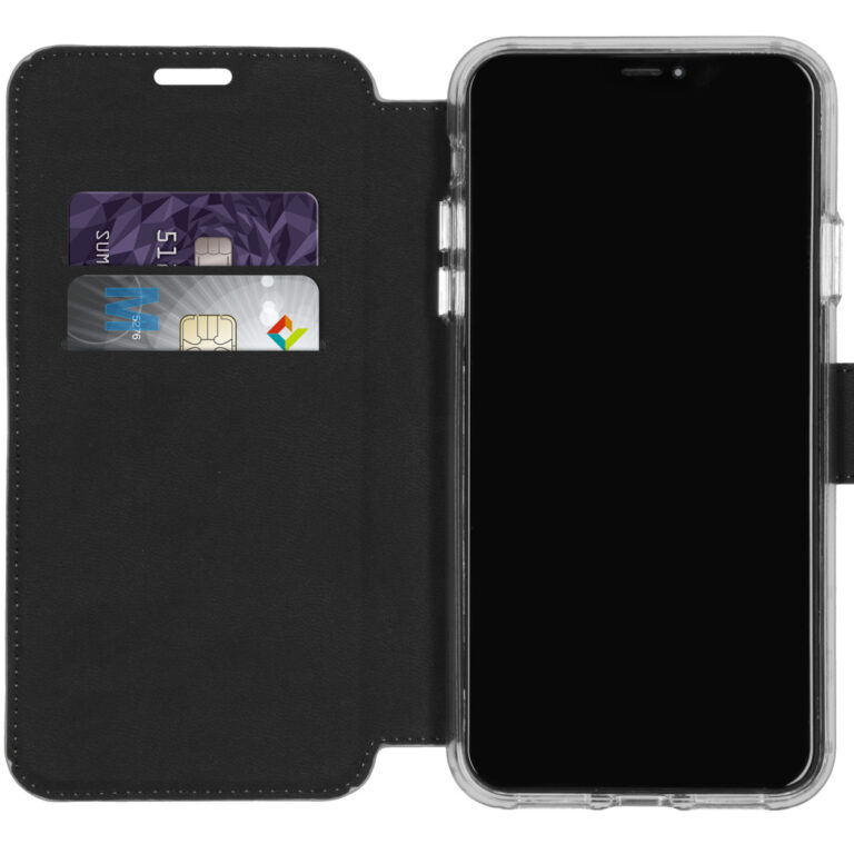 Accezz Xtreme Wallet Bookcase Apple iPhone 11 Pro Max - Zwart - Afbeelding 3