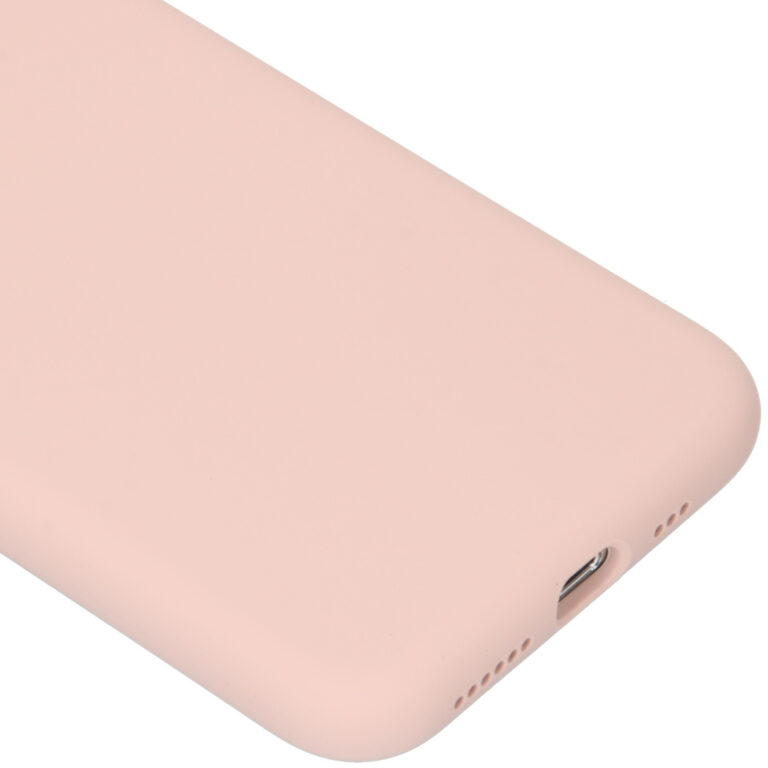 Accezz Liquid Silicone Backcover Apple iPhone 11 Pro - Roze - Afbeelding 3