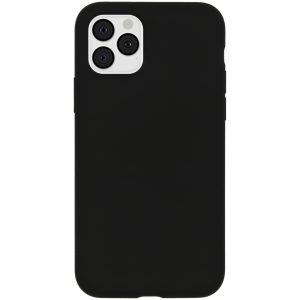 Accezz Liquid Silicone Backcover Apple iPhone 11 Pro - Zwart