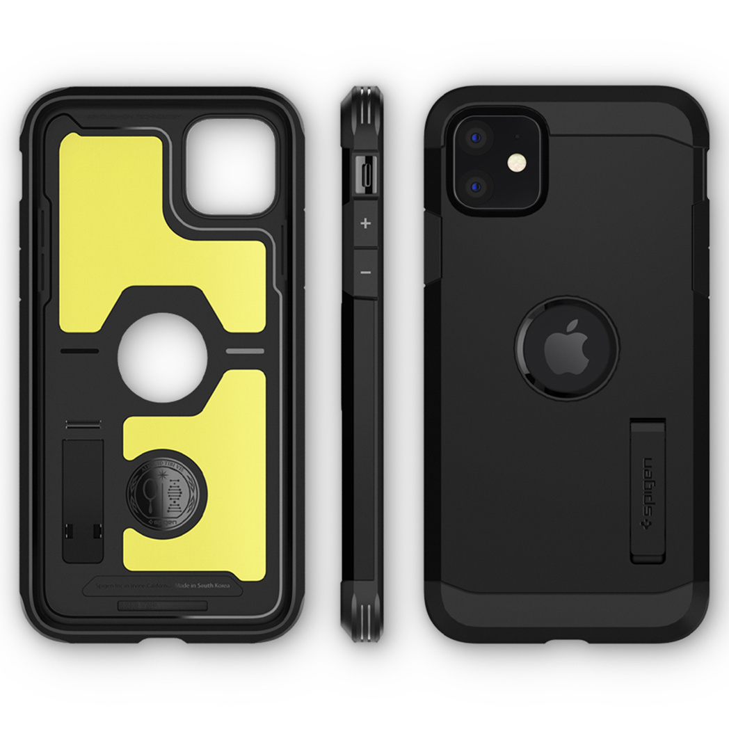 Spigen Tough Armor Backcover Apple iPhone 11 - Zwart - Afbeelding 7