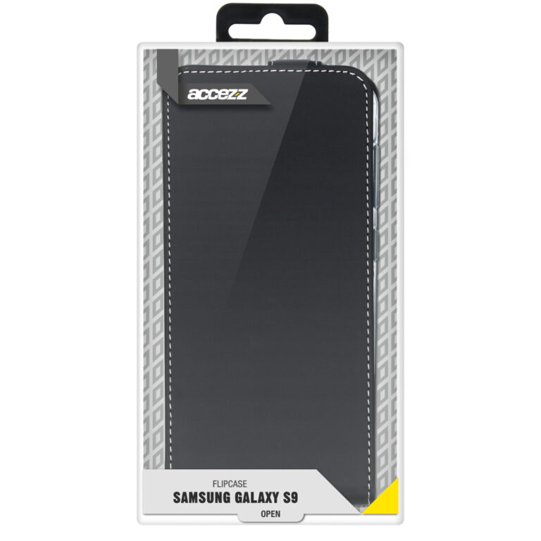 Accezz Flipcase Samsung Galaxy S9 - Zwart - Afbeelding 4