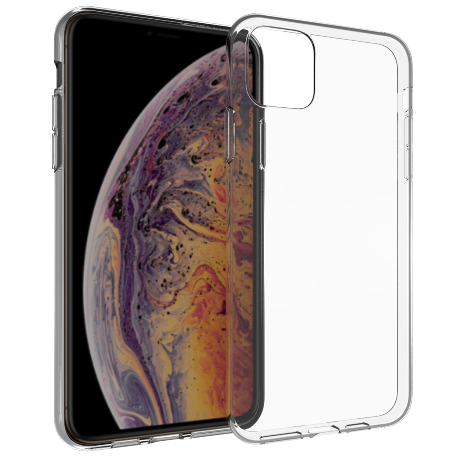 Accezz Clear Backcover Apple iPhone 11 Pro – Transparant