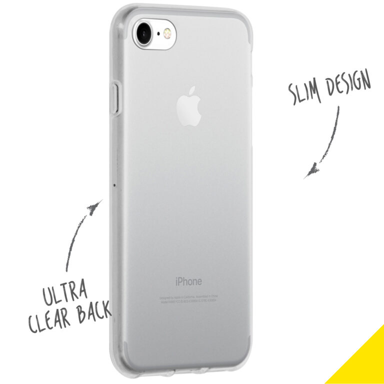 Accezz Clear Backcover Apple iPhone SE (2022 / 2020) / 8 / 7 / 6(s) - Afbeelding 2