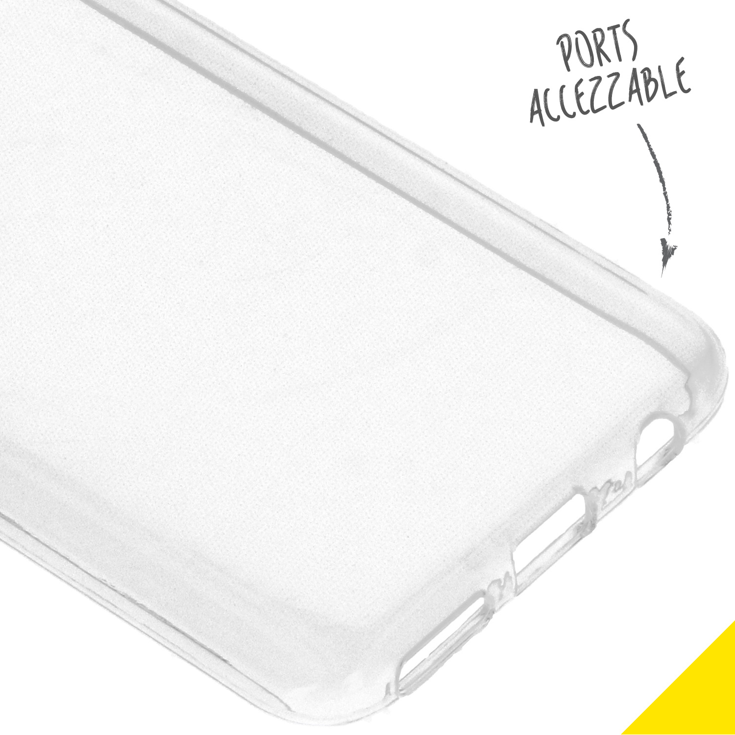 Accezz Clear Backcover Samsung Galaxy A40 - Transparant - Afbeelding 3