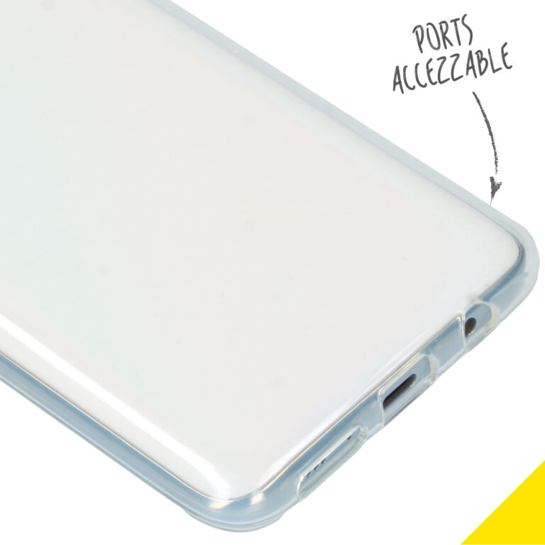 Accezz Clear Backcover Samsung Galaxy A70 - Transparant - Afbeelding 3