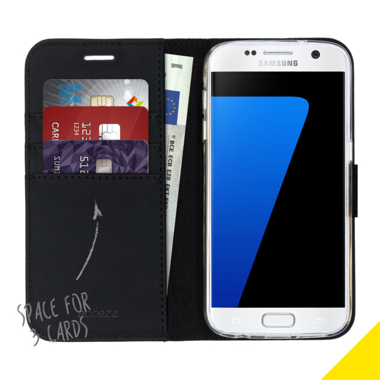 Accezz Wallet Softcase Bookcase Samsung Galaxy S7 - Afbeelding 3
