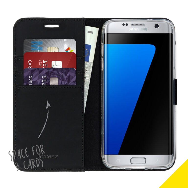 Accezz Wallet Softcase Bookcase Samsung Galaxy S7 Edge - Afbeelding 3