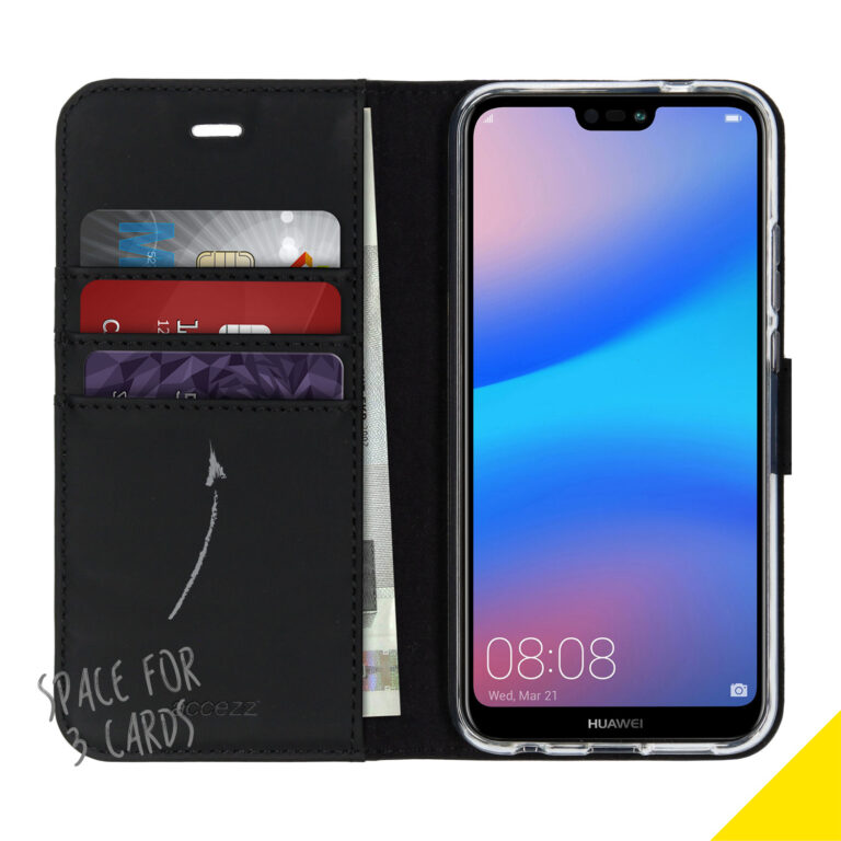Accezz Wallet Softcase Bookcase Huawei P20 Lite - Afbeelding 3
