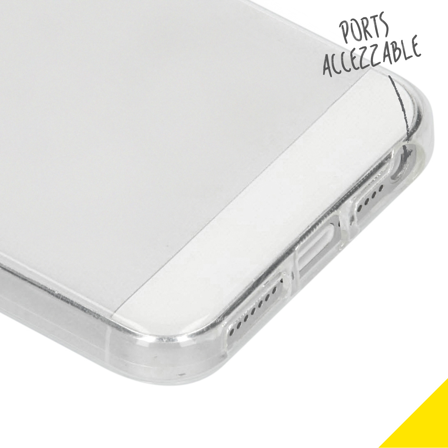 Accezz Clear Backcover Apple iPhone SE (2016) / 5 / 5s - Transparant - Afbeelding 3
