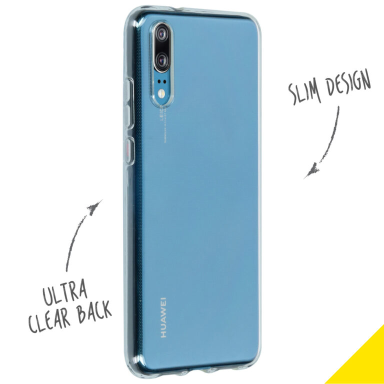 Accezz Clear Backcover Huawei P20 - Afbeelding 2