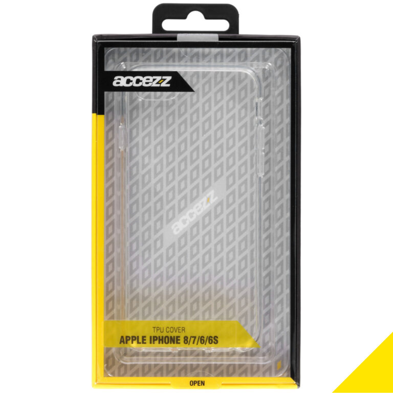 Accezz Clear Backcover Apple iPhone SE (2022 / 2020) / 8 / 7 / 6(s) - Afbeelding 4