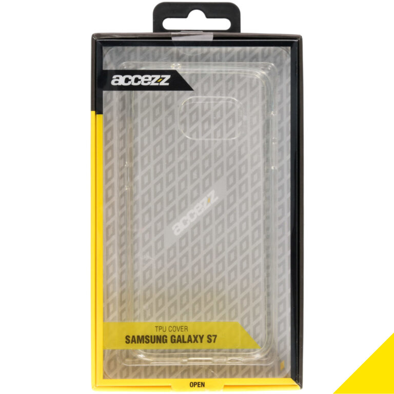 Accezz Clear Backcover Samsung Galaxy S7 - Transparant - Afbeelding 4