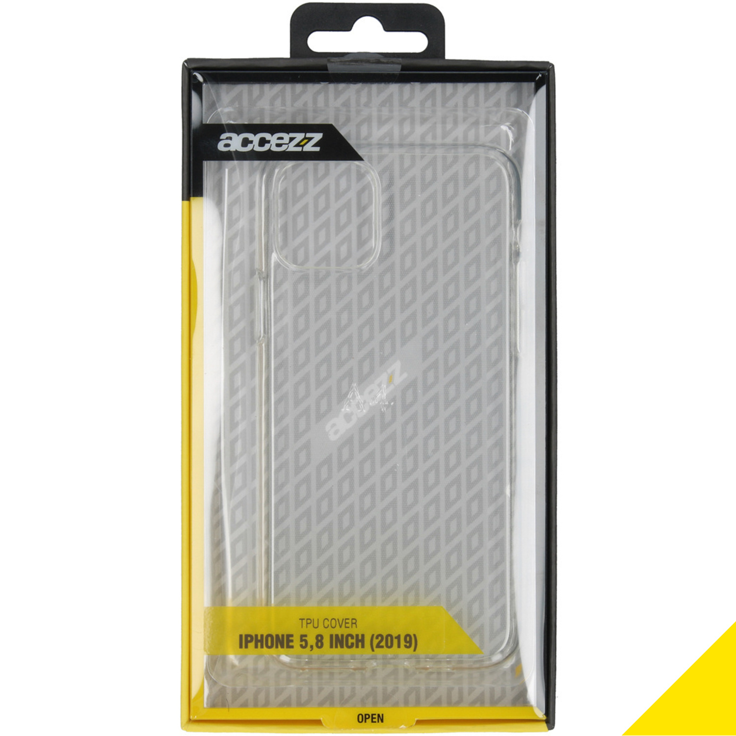 Accezz Clear Backcover Apple iPhone 11 Pro - Transparant - Afbeelding 4