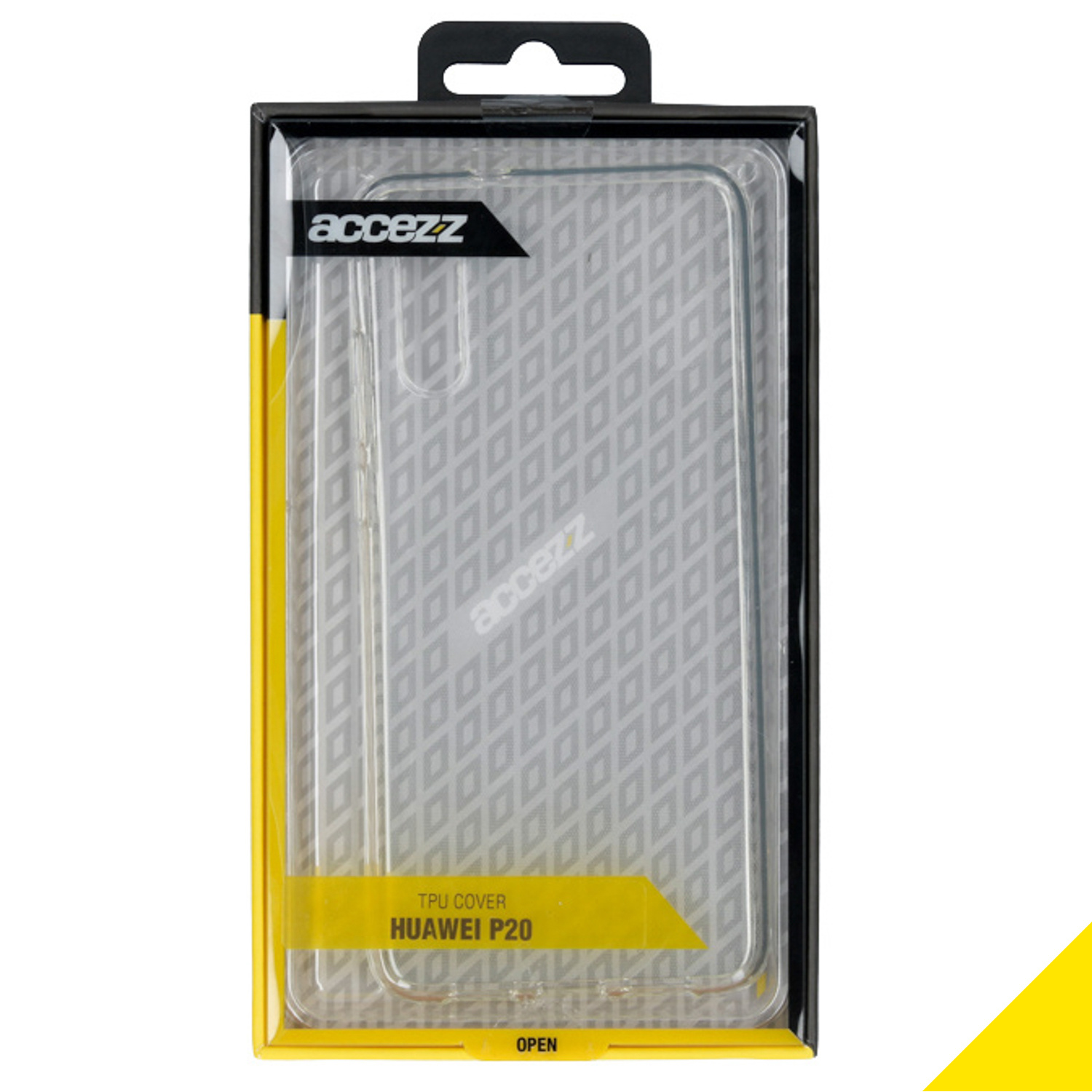 Accezz Clear Backcover Huawei P20 - Transparant - Afbeelding 4