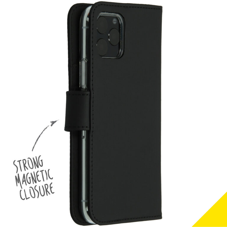 Accezz Wallet Softcase Bookcase Apple iPhone 11 Pro - Zwart - Afbeelding 2