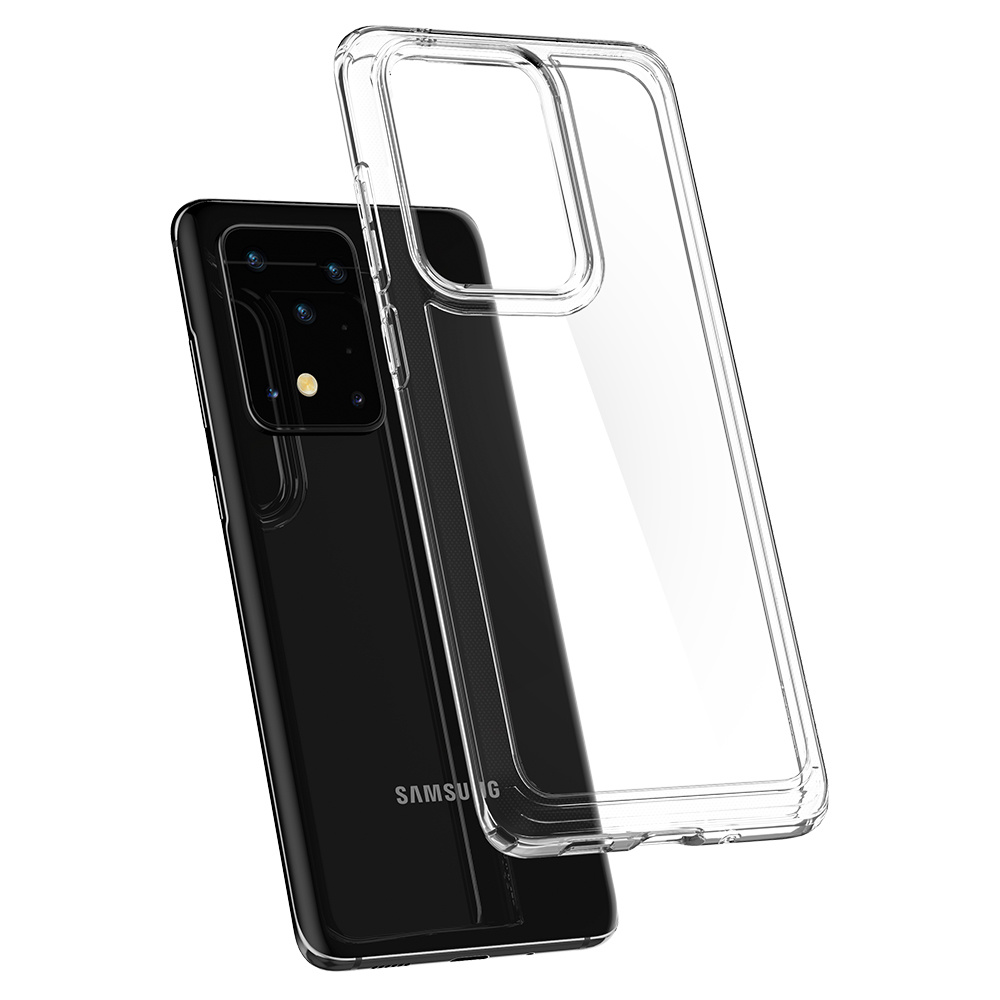 Spigen Ultra Hybrid Backcover Samsung Galaxy S20 Ultra - Crystal Clear - Afbeelding 4