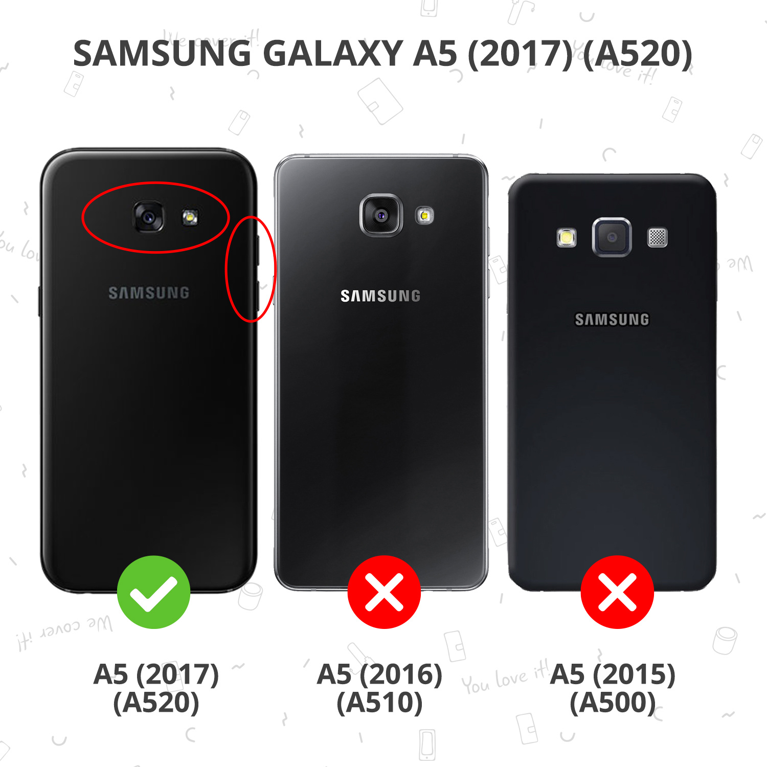 Accezz Clear Backcover Samsung Galaxy A5 (2017) - Transparant - Afbeelding 6