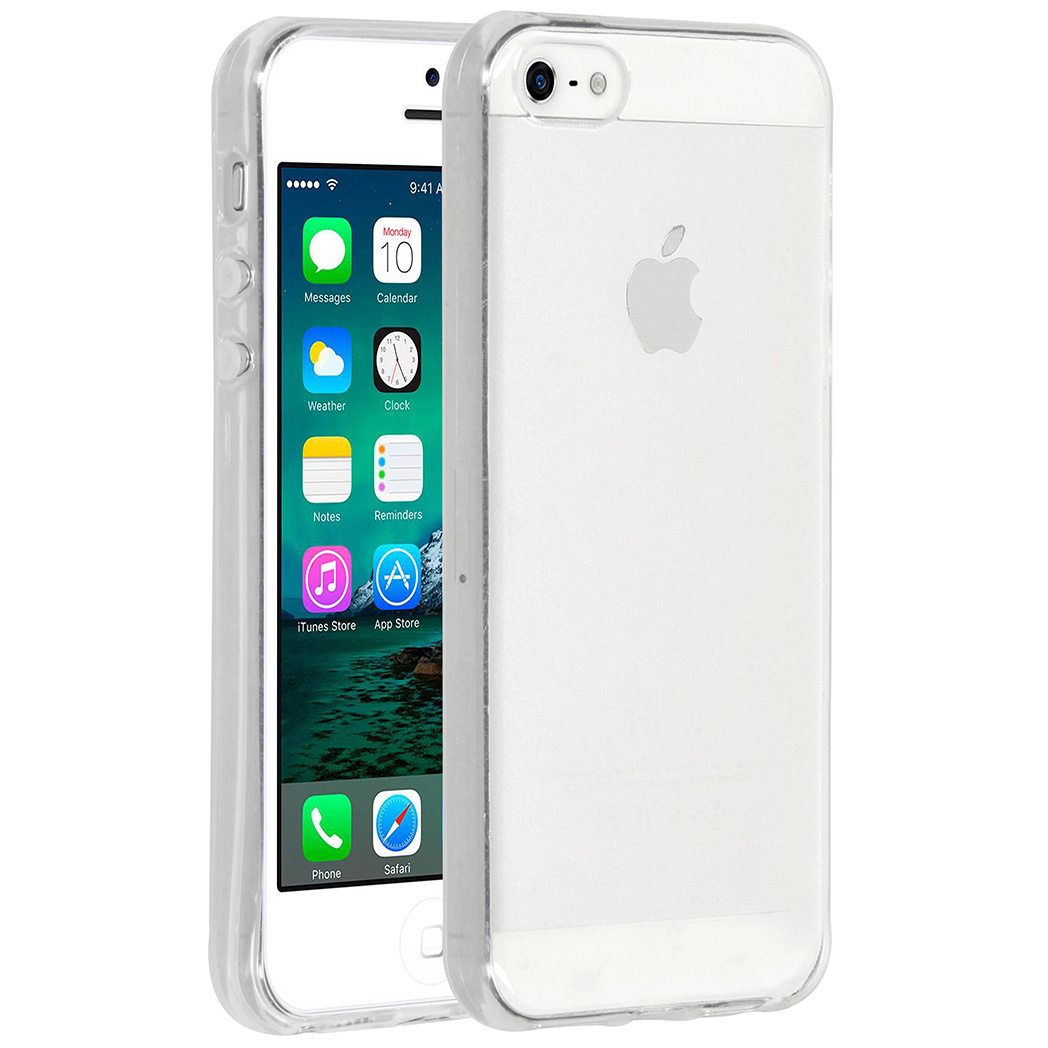 Accezz Clear Backcover Apple iPhone 5 / 5s / SE – Transparant