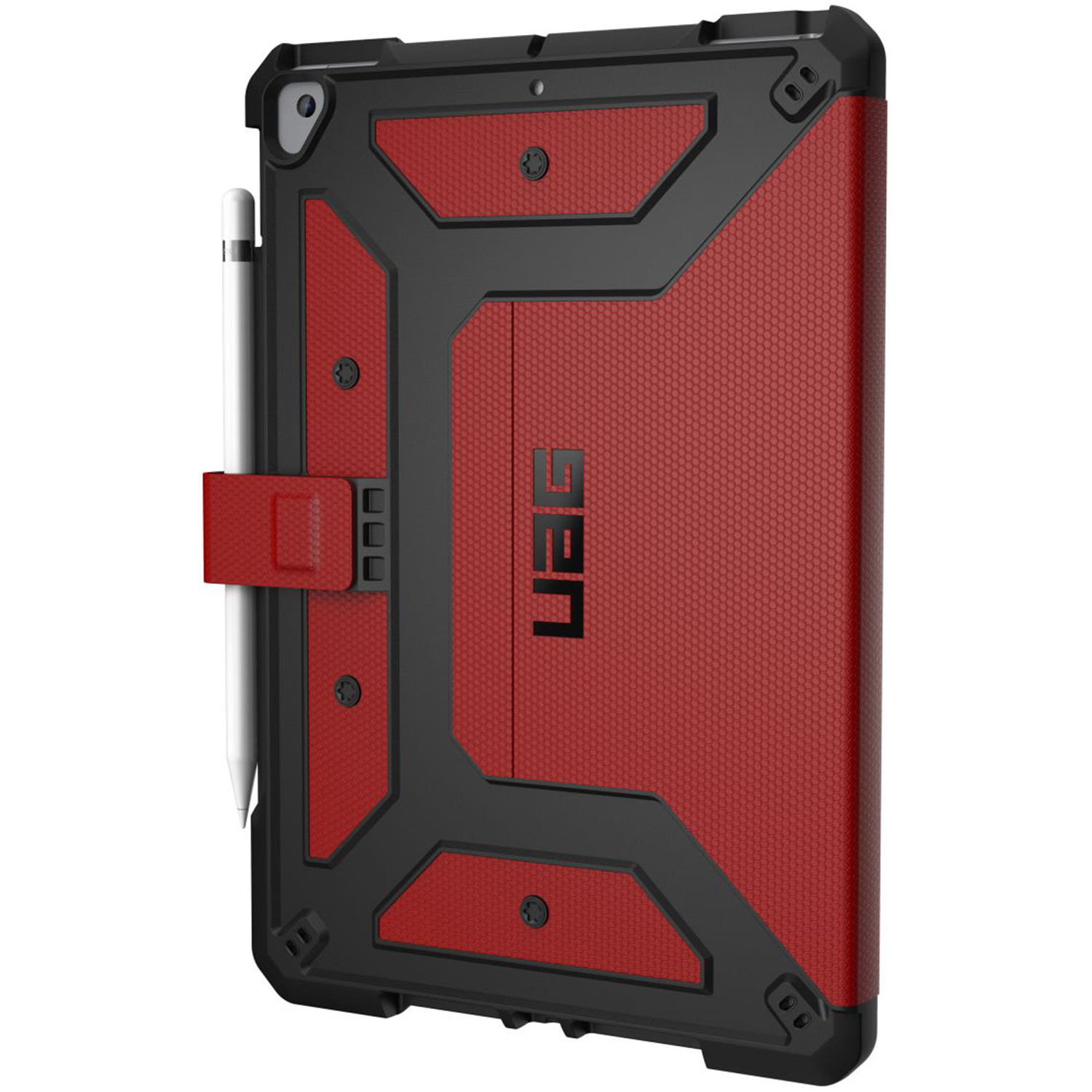 UAG Metropolis Bookcase Apple iPad 9 (2021) 10.2 inch / iPad 8 (2020) 10.2 inch / iPad 7 (2019) 10.2 inch - Rood - Afbeelding 2