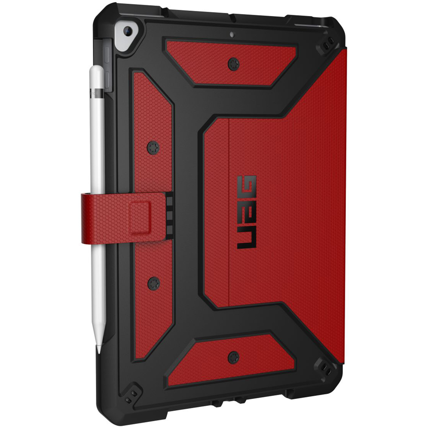 UAG Metropolis Bookcase Apple iPad 9 (2021) 10.2 inch / iPad 8 (2020) 10.2 inch / iPad 7 (2019) 10.2 inch - Rood - Afbeelding 3