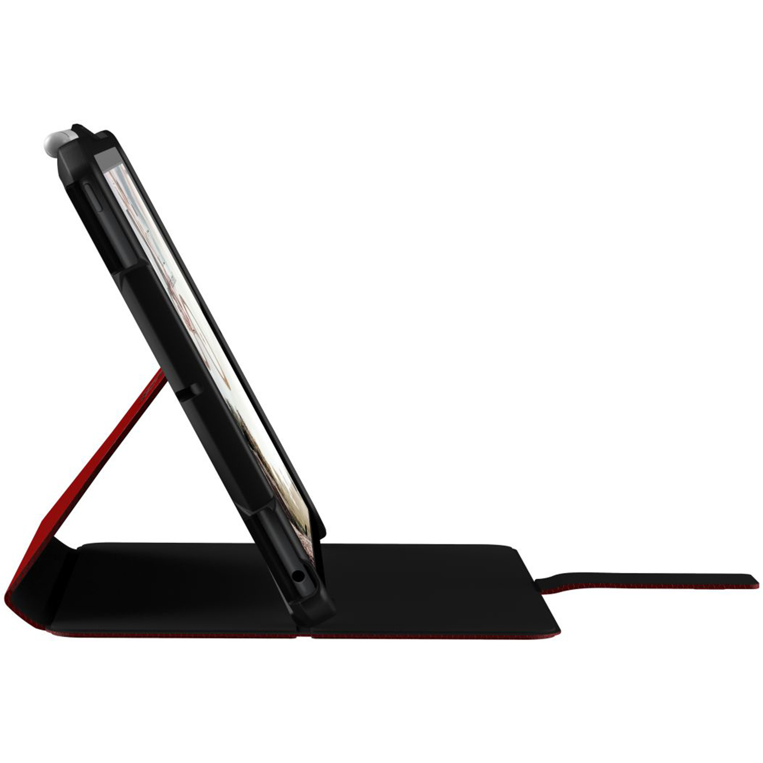 UAG Metropolis Bookcase Apple iPad 9 (2021) 10.2 inch / iPad 8 (2020) 10.2 inch / iPad 7 (2019) 10.2 inch - Rood - Afbeelding 6