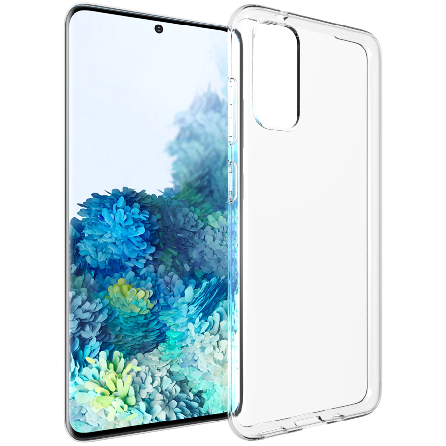 Accezz Clear Backcover Samsung Galaxy S20 Plus – Transparant