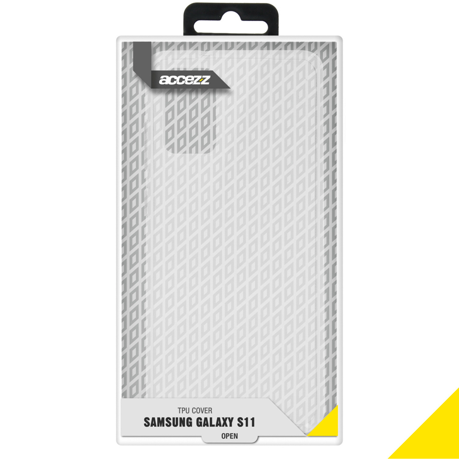 Accezz Clear Backcover Samsung Galaxy S20 Plus - Transparant - Afbeelding 4