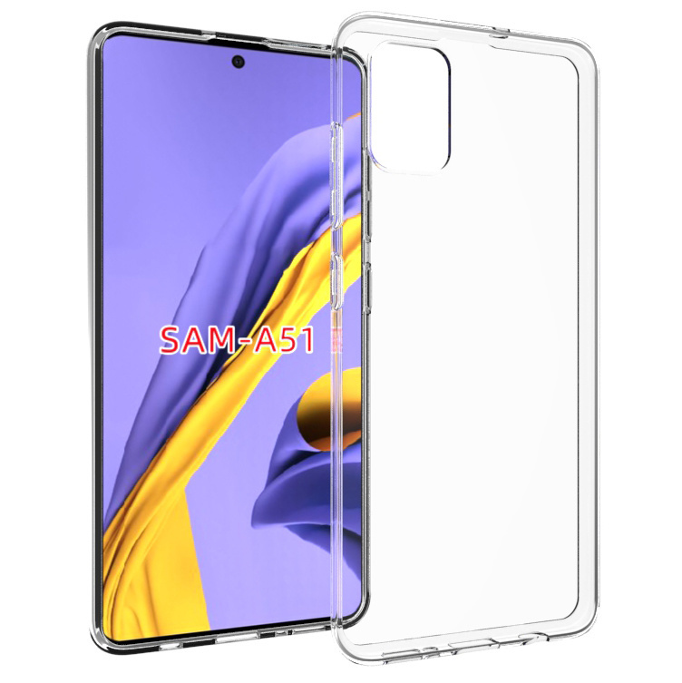 Accezz Clear Backcover Samsung Galaxy A51 – Transparant
