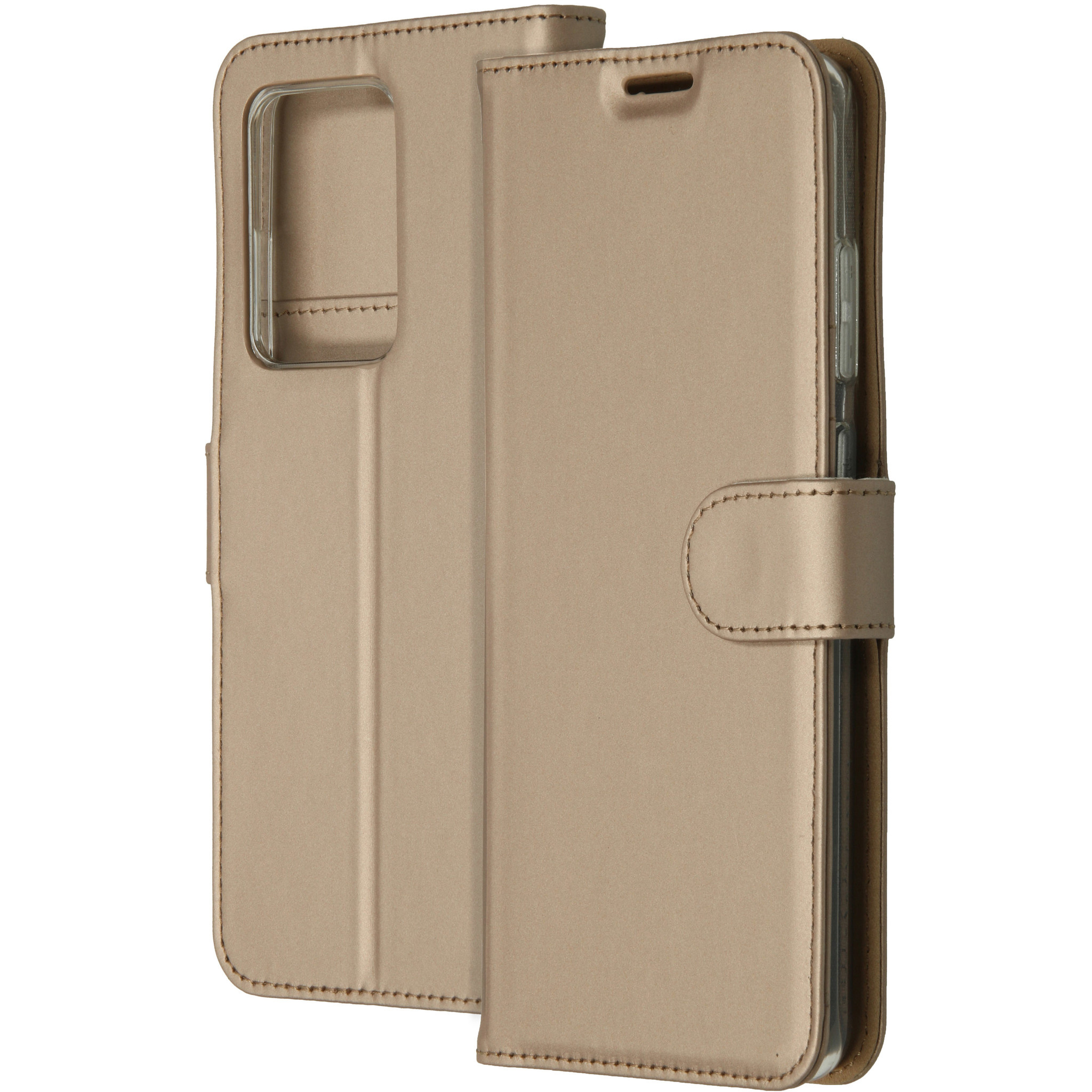 Accezz Wallet Softcase Bookcase Samsung Galaxy S20 Ultra – Goud