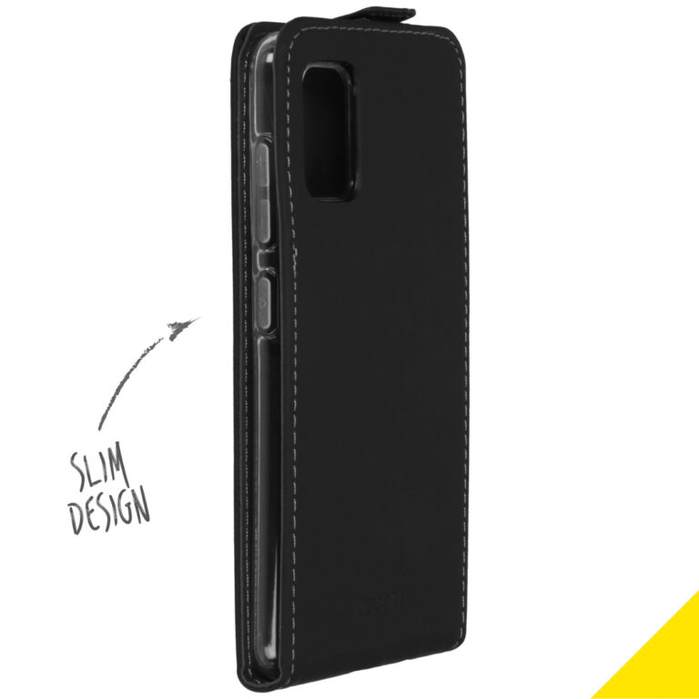 Accezz Flipcase Samsung Galaxy A41 - Zwart - Afbeelding 2