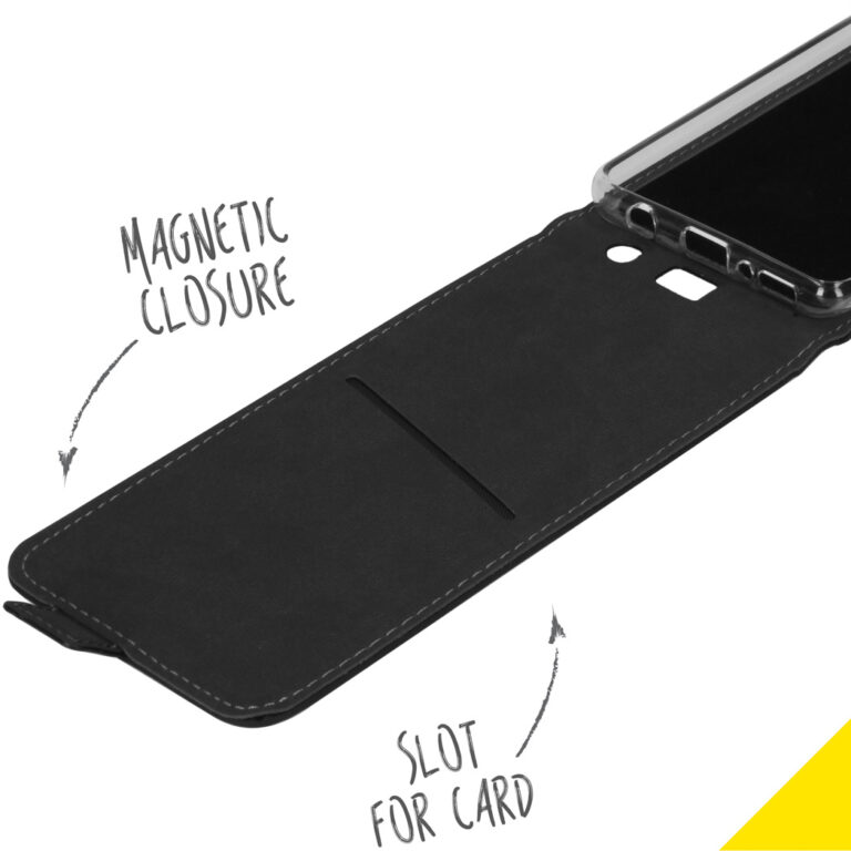Accezz Flipcase Samsung Galaxy A41 - Zwart - Afbeelding 3