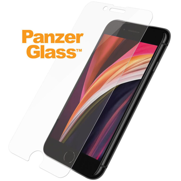 PanzerGlass Anti-Bacterial Screenprotector Apple iPhone SE (2022 / 2020) / 8 /7 / 6(s) - Afbeelding 2