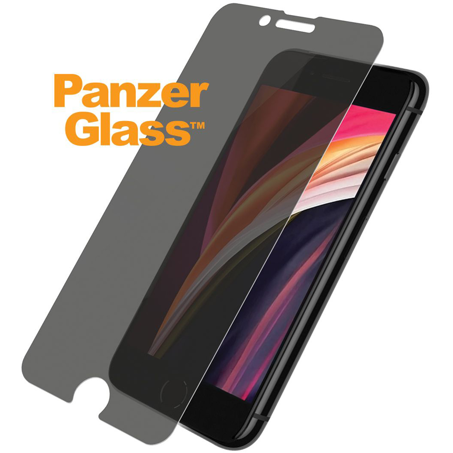PanzerGlass Privacy Screenprotector Apple iPhone SE (2022 / 2020) - Afbeelding 2